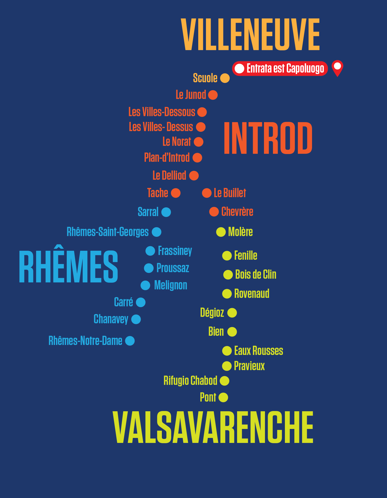 Servizio di trasporto pubblico a chiamata in Val di Rhêmes e Valsavarenche